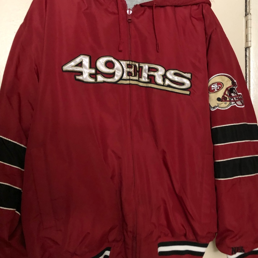 49ers sweater/jacket